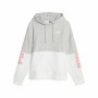 Sudadera con Capucha Mujer Puma Power Colorblock Blanco Gris de Puma, Mujer - Ref: S64121709, Precio: 50,19 €, Descuento: %