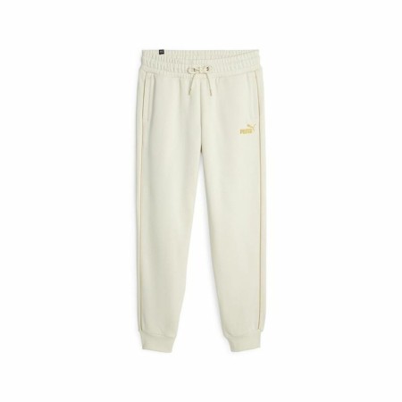 Calças Desportivas Puma Ess+ Minimal Gold Bege Mulher de Puma, Mulher - Ref: S64121722, Preço: 0,00 €, Desconto: %