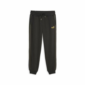 Long Sports Trousers Puma Ess+ Minimal Gold Black Lady by Puma, Women - Ref: S64121729, Price: 0,00 €, Discount: %