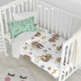 Duvet cover set HappyFriday Moshi Moshi Happy Sloth Multicolour Baby Crib 2 Pieces by HappyFriday, Quilts and quilt covers - ...