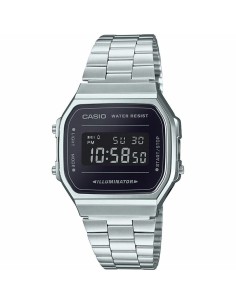 Orologio Uomo Casio Nero Argentato (Ø 36 mm) da Casio, Orologi da polso - Ref: S7213302, Precio: 75,76 €, Descuento: %