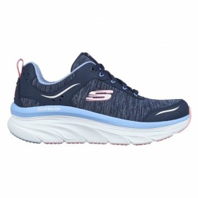 Laufschuhe für Damen Skechers D'Lux Walker Cool Marineblau von Skechers, Turnschuhe - Ref: S64121790, Preis: 73,76 €, Rabatt: %