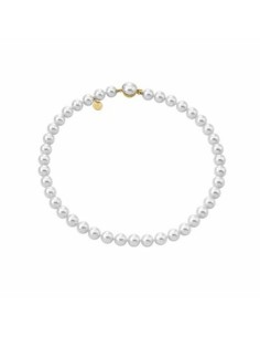 Ladies'Bracelet Cristian Lay 437080 White Steel Golden (19 cm) | Tienda24 Tienda24.eu