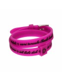 Bracelete feminino il mezzometro I LOVE YOU SILVER - BRACCIALE IN SILICONE/SILICONE BRACELET | Tienda24 Tienda24.eu