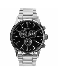 Reloj Hombre Nixon Sentry Chrono Plateado de Nixon, Relojes de pulsera - Ref: S7216379, Precio: 349,71 €, Descuento: %