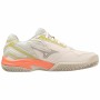 Chaussures de Padel pour Adultes Mizuno Break Shot 4 CC Blanc de Mizuno, Baskets - Réf : S64122032, Prix : 62,21 €, Remise : %