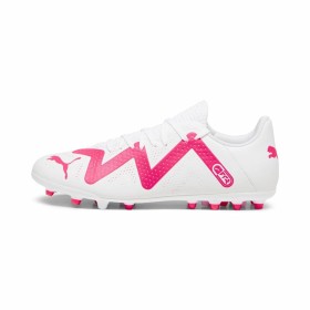 Chuteiras para Adultos Puma Future Play MG Branco Fúcsia de Puma, Botas - Ref: S64122113, Preço: 48,81 €, Desconto: %