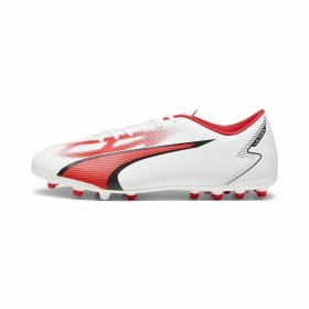 Botas de Fútbol para Adultos Puma Ultra Play MG Blanco Rojo de Puma, Botas - Ref: S64122118, Precio: 43,09 €, Descuento: %