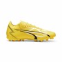 Adult's Football Boots Puma Ultra Match MG Yellow | Tienda24 - Global Online Shop Tienda24.eu