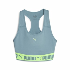 Buy Sports Bra Puma Mid Impact Puma Stro Blue