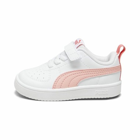 Chaussures de Sport pour Enfants Puma Rickie+ Blanc Rose clair de Puma, Baskets - Réf : S64122243, Prix : 25,58 €, Remise : %