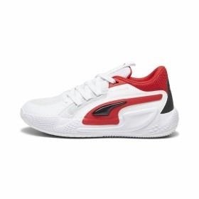 Basketball Shoes for Adults Puma Court Rider Chaos White by Puma, Footwear - Ref: S64122246, Price: 75,08 €, Discount: %