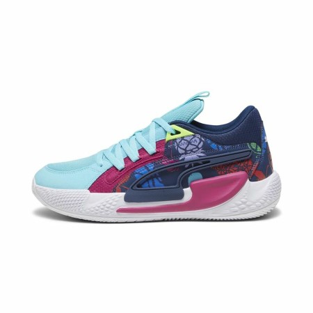 Basketball Shoes for Adults Puma Court Rider Chaos Light Blue by Puma, Footwear - Ref: S64122251, Price: 86,07 €, Discount: %