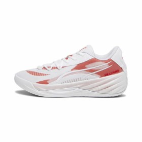 Basketballschuhe für Erwachsene Puma All-Pro Nitroam Weiß von Puma, Turnschuhe - Ref: S64122265, Preis: 110,98 €, Rabatt: %