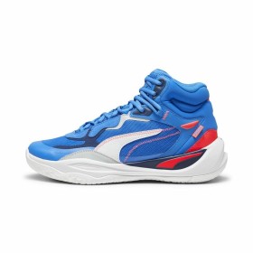 Sapatilhas de Basquetebol para Adultos Puma Playmaker Pro Mid Azul de Puma, Ténis - Ref: S64122270, Preço: 57,46 €, Desconto: %