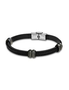 Pulsera Hombre Maserati ICONIC Cuero Acero Inoxidable | Tienda24 Tienda24.eu