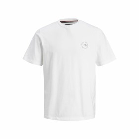 Camisola de Manga Curta Homem Jack & Jones lushield Branco Homem de Jack & Jones, T-shirts - Ref: S64122372, Preço: 13,04 €, ...