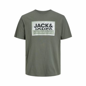 Camiseta de Manga Corta Infantil Jack & Jones logan Agave Verde oscuro de Jack & Jones, Camisetas de manga corta - Ref: S6412...