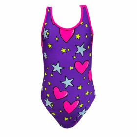 Bañador Niña Ras Estela Morado de Ras, Ropa de baño - Ref: S64122494, Precio: 21,22 €, Descuento: %