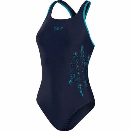 Fato de Banho Mulher Speedo HyperBoom Azul escuro | Tienda24 - Global Online Shop Tienda24.eu