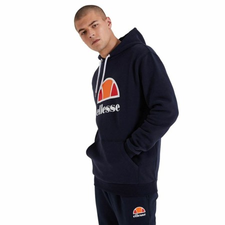 Felpa con Cappuccio Uomo Ellesse Dahryl OH Blu scuro | Tienda24 - Global Online Shop Tienda24.eu