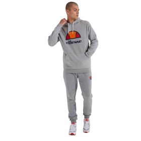 Felpa con Cappuccio Uomo Ellesse Dahryl OH Grigio chiaro di Ellesse, Uomo - Rif: S64122754, Prezzo: 53,97 €, Sconto: %