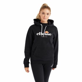 Felpa con Cappuccio Donna Ellesse Ascellare Nero di Ellesse, Donna - Rif: S64122758, Prezzo: 0,00 €, Sconto: %