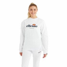 Women’s Sweatshirt without Hood Ellesse Pareggio White by Ellesse, Women - Ref: S64122760, Price: 40,32 €, Discount: %