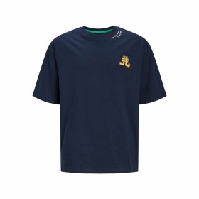 Child's Short Sleeve T-Shirt Jack & Jones Jorcole Back Print Navy Blue by Jack & Jones, T-Shirts - Ref: S64122967, Price: 0,0...