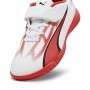 Chuteiras de Futebol de Salão Infantis Puma Ultra Play It V Vermelho Branco Unissexo de Puma, Ténis - Ref: S64123009, Preço: ...