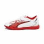 Chuteiras de Futebol de Salão Infantis Puma Ultra Play It V Vermelho Branco Unissexo de Puma, Ténis - Ref: S64123009, Preço: ...