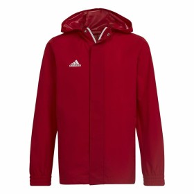 Children's Sports Jacket Adidas Entrada 22 Red by Adidas, Warm clothing - Ref: S64123017, Price: 31,67 €, Discount: %