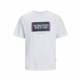 Men’s Short Sleeve T-Shirt Jack & Jones Lafayette Box White by Jack & Jones, Shirts & Tees - Ref: S64123217, Price: 9,78 €, D...