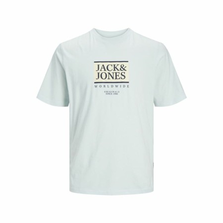 Camiseta de Manga Corta Hombre Jack & Jones Lafayette Box Azul claro de Jack & Jones, Camisetas deportivas - Ref: S64123218, ...