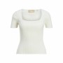 Camiseta de Manga Corta Mujer Jxsky Ss Jack & Jones Cloud Dancer Blanco Cálido de Jack & Jones, Camisetas - Ref: S64123389, P...