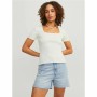 Camiseta de Manga Corta Mujer Jxsky Ss Jack & Jones Cloud Dancer Blanco Cálido de Jack & Jones, Camisetas - Ref: S64123389, P...