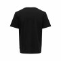 T-shirt à manches courtes homme Only & Sons Onskolton Reg Beach Noir de Only & Sons, T-shirts de sport - Réf : S64123719, Pri...