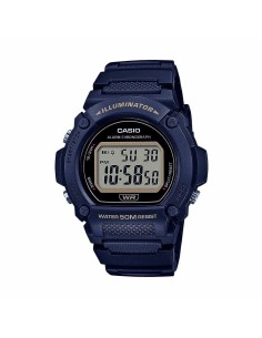 Reloj Hombre Casio MDV-107D-3AVEF Negro Plateado (Ø 46 mm) | Tienda24 Tienda24.eu