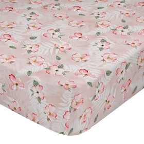 Fitted sheet HappyFriday Ohara Multicolour 160 x 200 x 32 cm by HappyFriday, Sheets and pillowcases - Ref: D1612853, Price: 2...