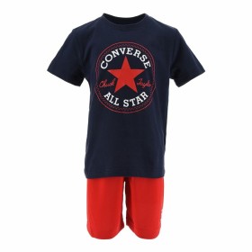 Completo Sportivo per Bambini Converse Azzurro Rosso Multicolore 2 Pezzi di Converse, Completi sportivi - Rif: S64123788, Pre...