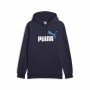 Men’s Hoodie Puma Ess+ 2 Col Big Navy Blue by Puma, Sweatshirts - Ref: S64123798, Price: 45,64 €, Discount: %