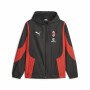 Casaco de Desporto para Homem Puma Ac Milan Prematch Preto Vermelho de Puma, Roupa de abrigo - Ref: S64123832, Preço: 0,00 €,...