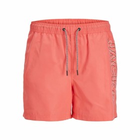 Calção de Banho Homem Jack & Jones Double Logo Coral de Jack & Jones, Roupa de banho - Ref: S64123922, Preço: 0,00 €, Descont...