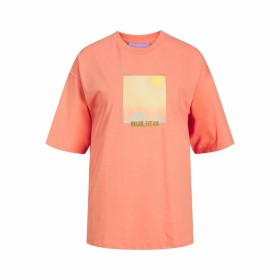 Camiseta de Manga Corta Mujer Jack & Jones Jxpaige Naranja de Jack & Jones, Camisetas - Ref: S64123924, Precio: 0,00 €, Descu...