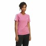 Camiseta de Manga Corta Mujer Adidas 3 stripes Rosa de Adidas, Mujer - Ref: S64126811, Precio: 18,21 €, Descuento: %