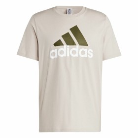 Camiseta de Manga Corta Hombre Adidas Essentials Beige de Adidas, Camisetas - Ref: S64126821, Precio: 20,91 €, Descuento: %