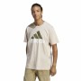 Men’s Short Sleeve T-Shirt Adidas Essentials Beige by Adidas, T-Shirts - Ref: S64126821, Price: 20,91 €, Discount: %