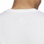 Maglia a Maniche Corte Uomo Adidas Essentials Bianco di Adidas, T-shirt - Rif: S64126823, Prezzo: 20,21 €, Sconto: %