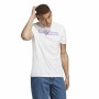 T-shirt à manches courtes homme Adidas Essentials Blanc de Adidas, T-shirts - Réf : S64126823, Prix : 20,21 €, Remise : %