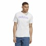 Maglia a Maniche Corte Uomo Adidas Essentials Bianco di Adidas, T-shirt - Rif: S64126823, Prezzo: 20,21 €, Sconto: %